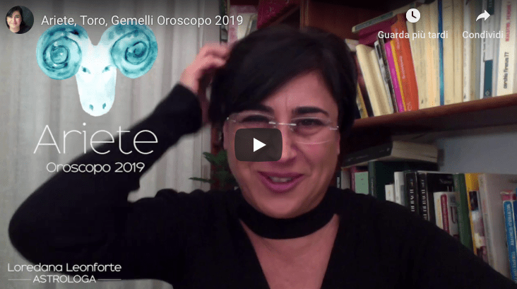 Video: Ariete, Toro, Gemelli 2019